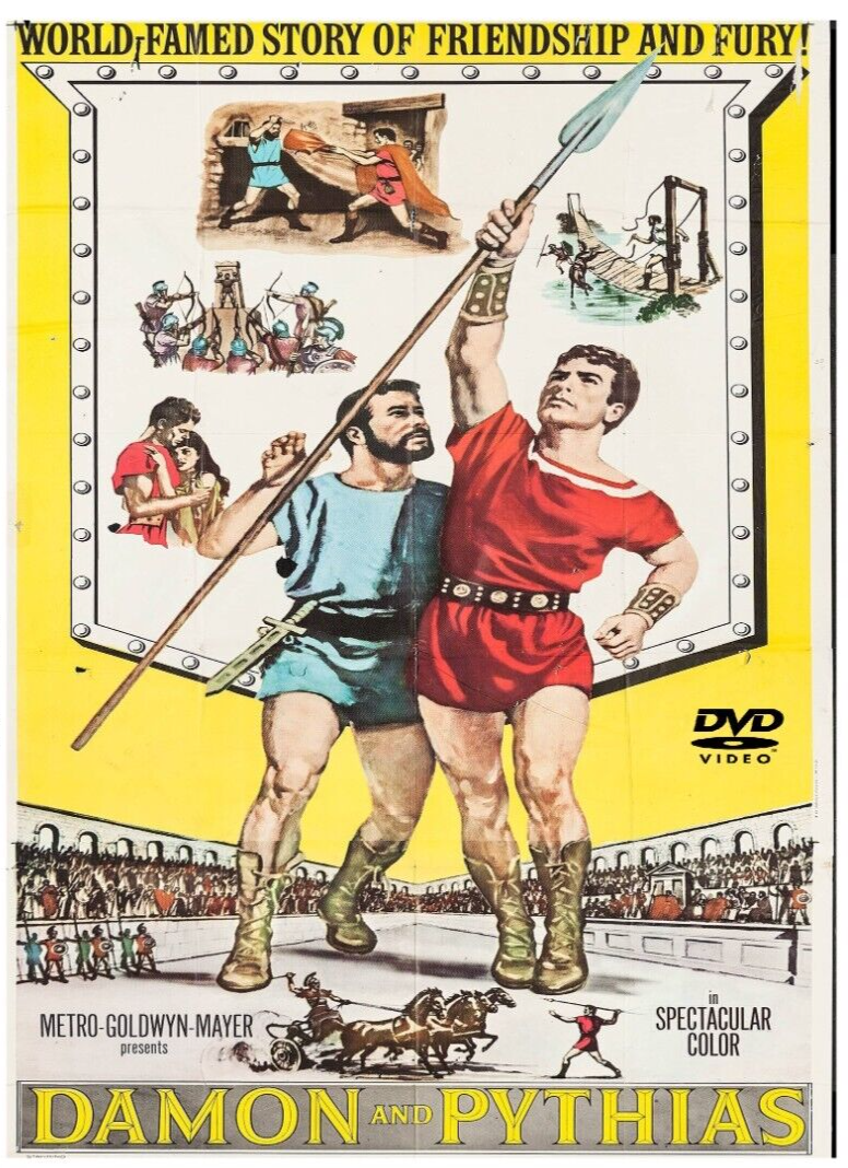 Damon and Pythias  DVD 1962 Action classic WIDESCREEN Guy Williams Don Burnett