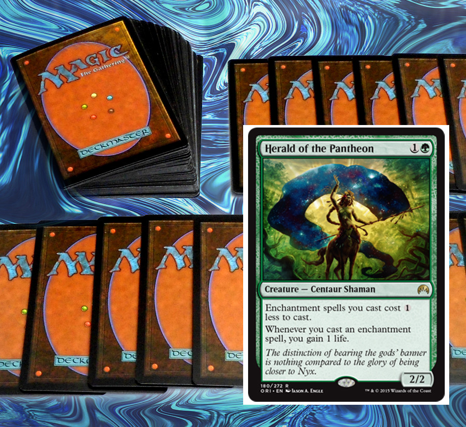 mtg MODERN GREEN ENCHANTMENTS DECK Magic the Gathering rare 60 cards | eBay