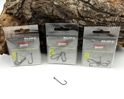 Balzer Shirasu Street Micro Cheburashka Haken Gr. 2 4 6 je 5 Stück Streetfishing