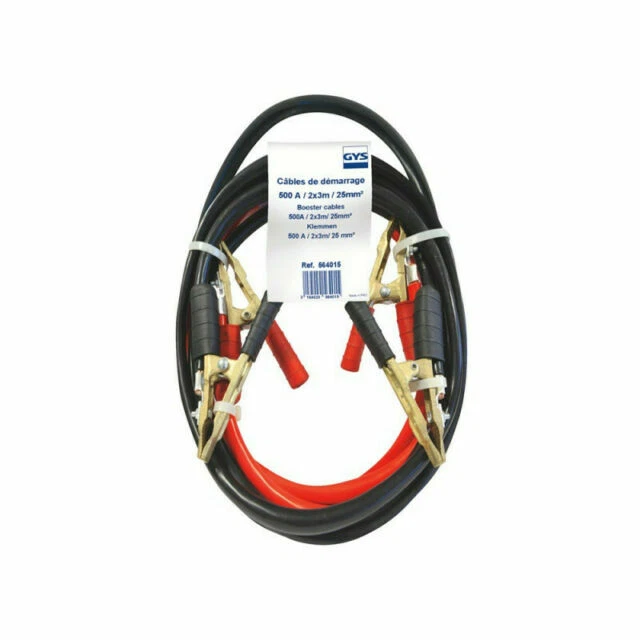 GYS 564015 Câble de Démarrage 500A (2x3m)