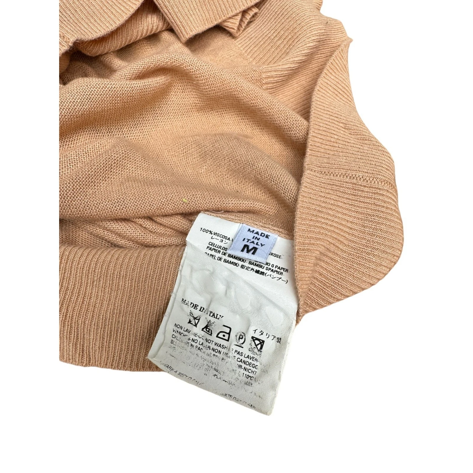 MAISON MARGIELA Abito giapponese Martin Margiela SS 2008 beige con corde taglia M