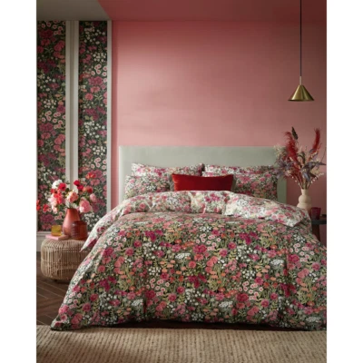 Clearance! Graham & Brown Wallflower Rust Black Bedding Range