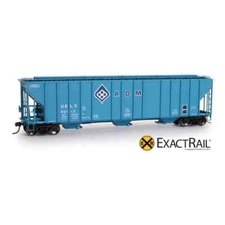 ExactRail Evans 4780 Covered Hopper Archer Daniel Midland Car # UELX 60120 New