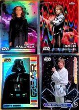 2024 Topps Chrome Star Wars: REFRACTORS & INSERTS  !! Pick From HUGE List !!