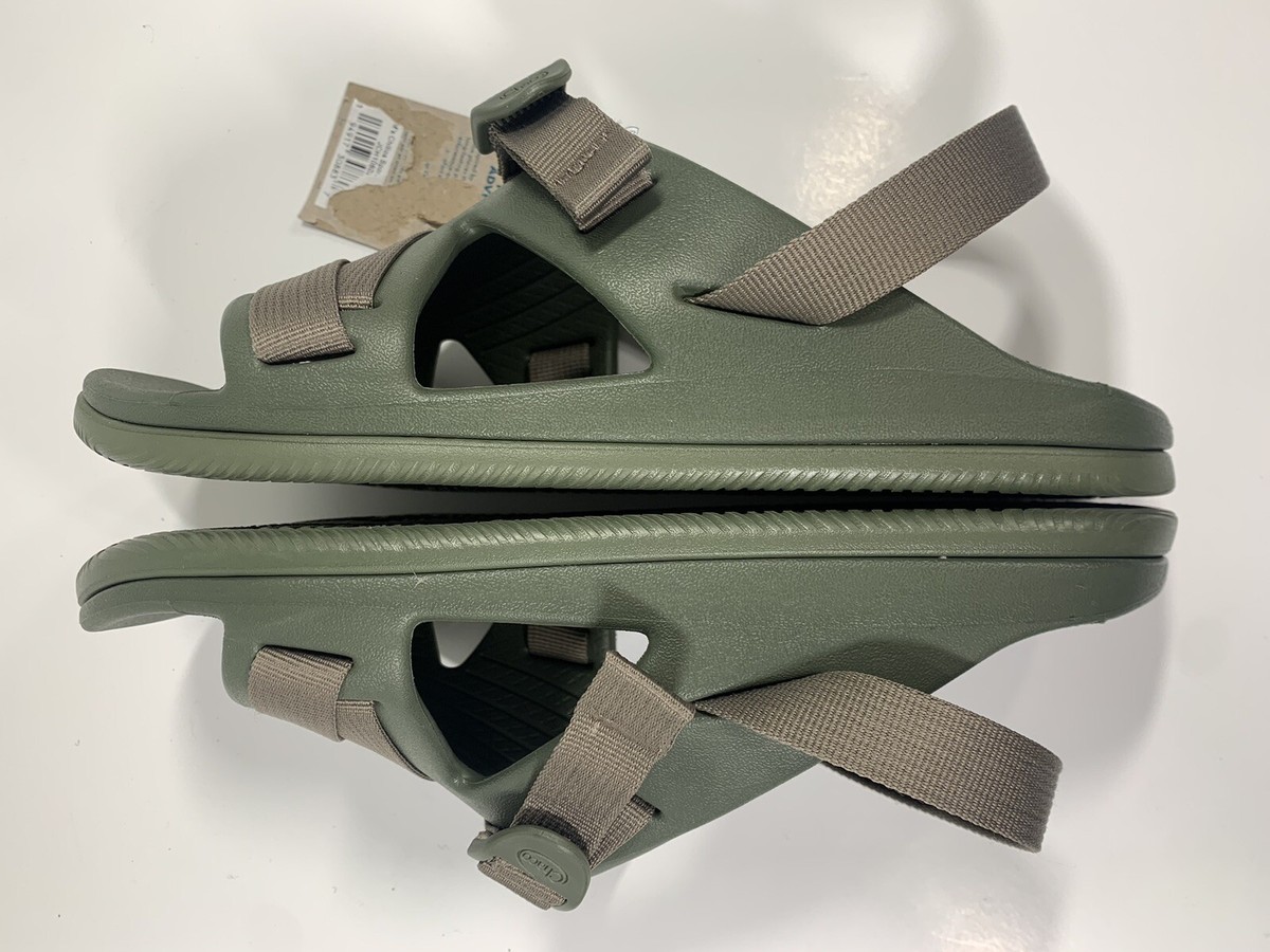Chaco Men’s Chillos Slip On Sport Slide Sandal in Moss Green, size 14 Chaco Mens Outdoor EVA Chillos Sport Sandals Moss Green main image 2