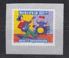 Switzerland MiNr 1856 Variety Plate Error SBK J372A from Pro Juv 2003 Hole Pants MNH/**