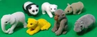 KINDER SURPRISE Natoons FELT baby animals  2011 #655