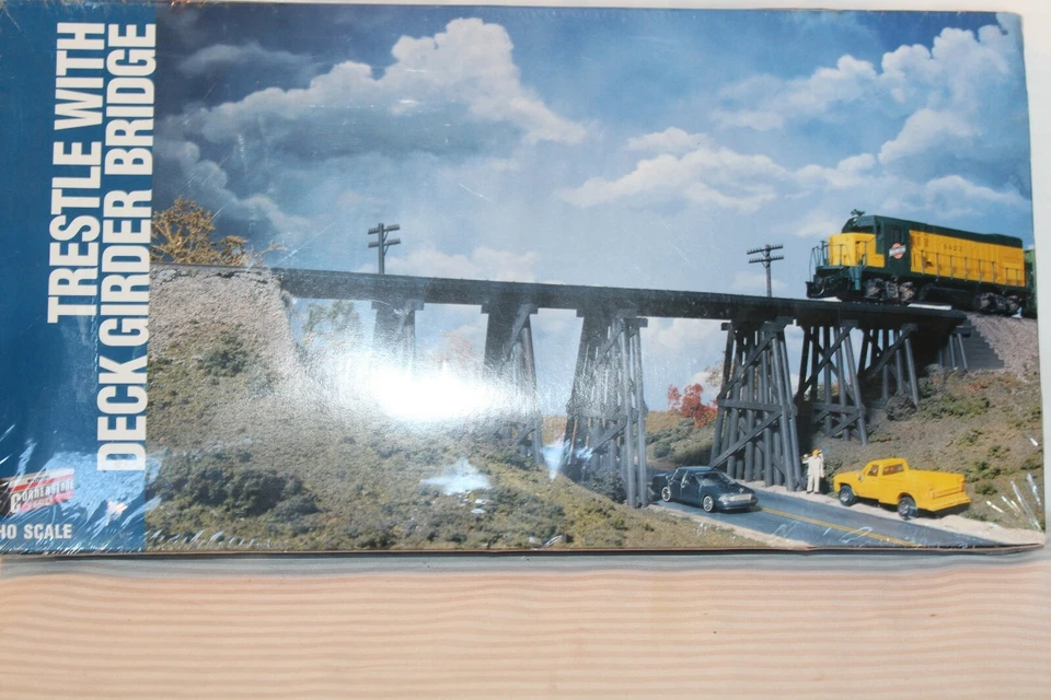 HO Scale Walthers Trestle With Deck Girder Bridge Kit, #933-3147 BNOS - Image 3 of 3