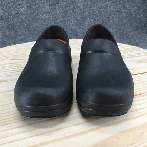 Crocs Shoes Womens 8 Neria Pro II LiteRide Slip Resistant Work Clog 207231 Black - Picture 8 of 17