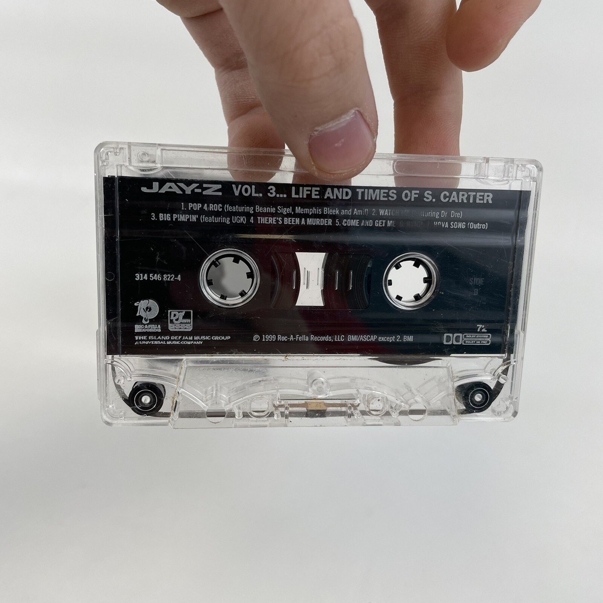 🔥Jay-Z Vol 3: Life and Times of S. Carter (1999 Cassette