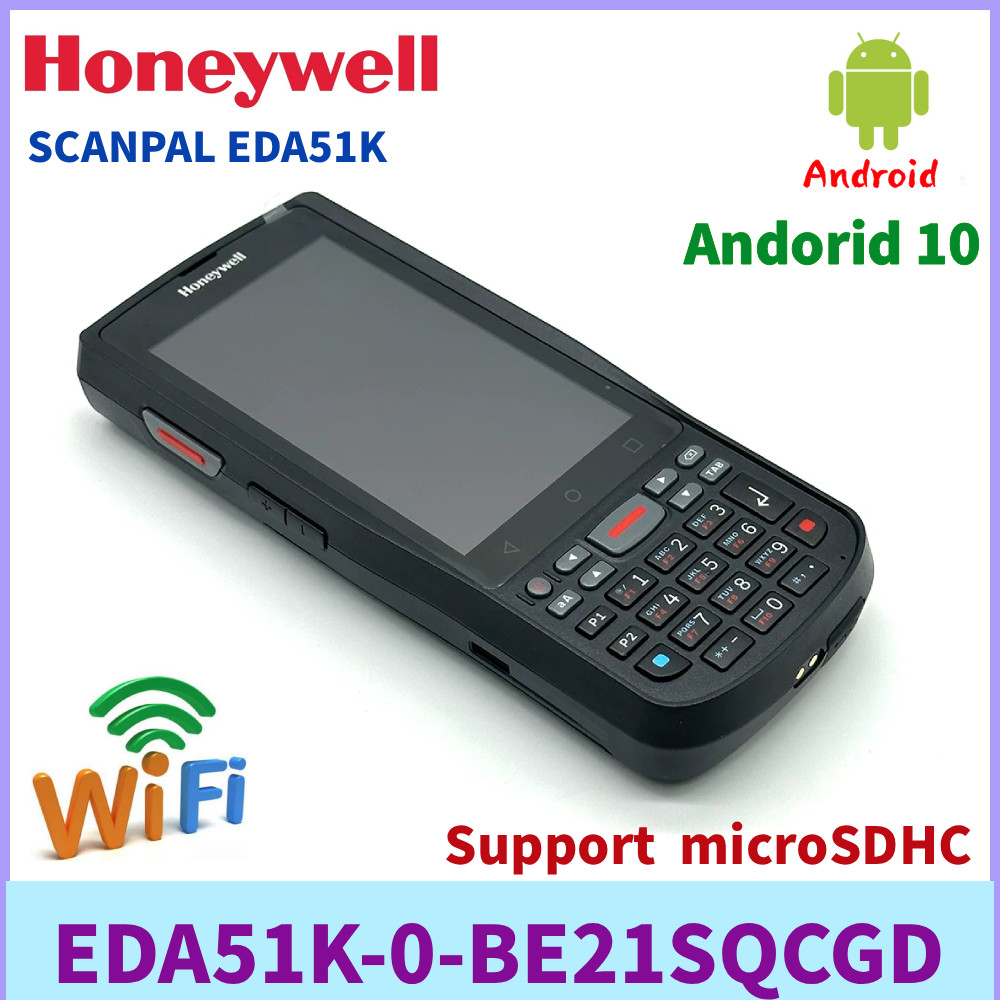 Honeywell ScanPal EDA51K Wifi Mobile Computer With Battery Support GMS microSDHC