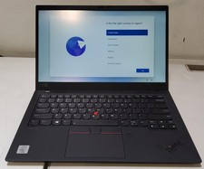 Lenovo ThinkPad X1 Carbon Gen 8 14" Laptop i7-10610U CPU 16GB RAM 256GB M.2 SSD