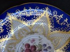 Rare Paragon Cobalt Blue Cup &Saucer Strawberry Blackberry, Flower Gold Gilt Eng — photo 4