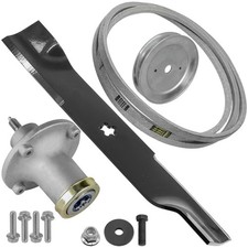 48" Deck Spindle Belt Blade Pulley For Husqvarna Z248F 539112170 539113425