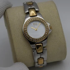 ESQ Movado Contessa Two Tone Steel MOP Dial Quartz Ladies Watch 07100506
