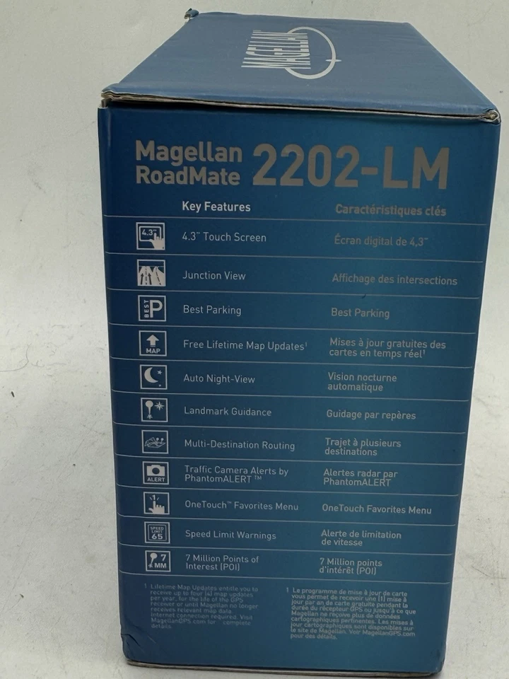 Magellan Roadmate 2202-LM 2202LM 4.3” GPS NAVIGATOR - NEW In Box - Image 4 of 4