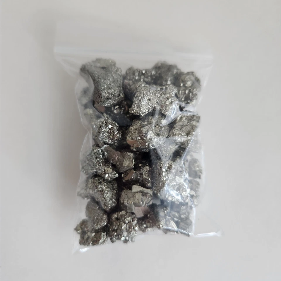 200g Iron Pyrite Natural Small Medium Crystals – Fool’s Gold - Image 4 of 4