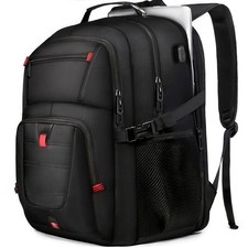 50L Travel Backpack, 17 inch Laptop Backpack for Men, Extra Large Sturdy TSA ...