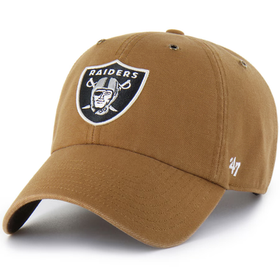 Las Vegas Raiders Carhartt x '47 Clean Up Adjustable Hat Cap Dad
