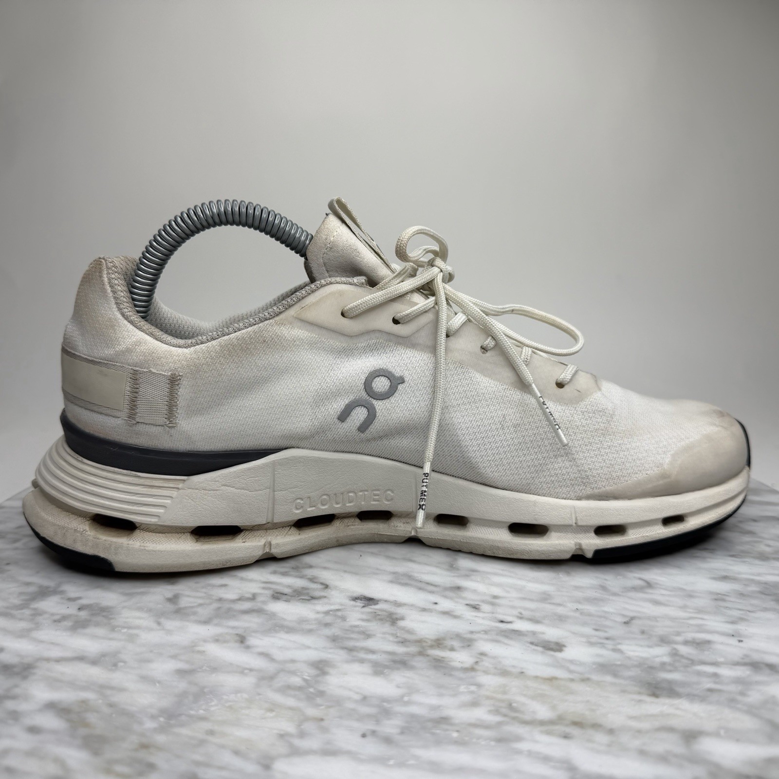 On Cloud Cloudnova White Eclipse Running Athletic… - image 9