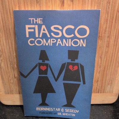 Fiasco RPG + The Fiasco Companion Book Lot Morningstar Indie Storytelling Game