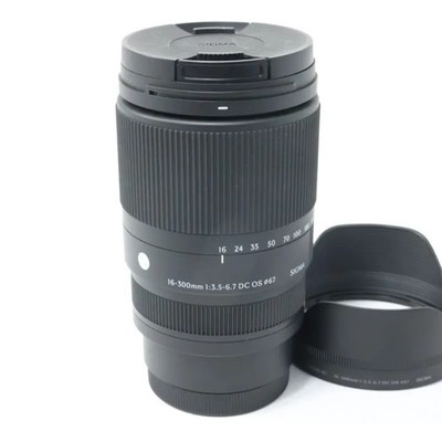 [Camera Lens]SIGMA 16-300mm F3.5-6.7 DC OS | Contemporary E-mount Used Good