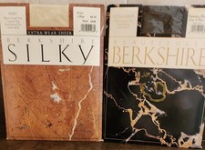 Berkshire Silky And Ultra Sheer Pantyhose Size 2 Plus