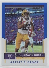 2017 Score Rookies Artist's Proof /35 Travin Dural #368 4m4
