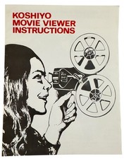 Koshiyo handheld Super Regular 8mm movie viewer instruction manual