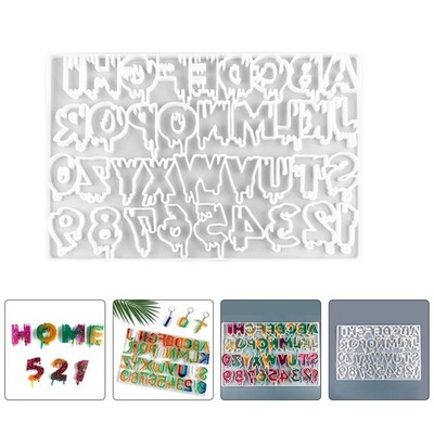  Silikonblutung Schriftform für DIY Handwerk Herstellen von