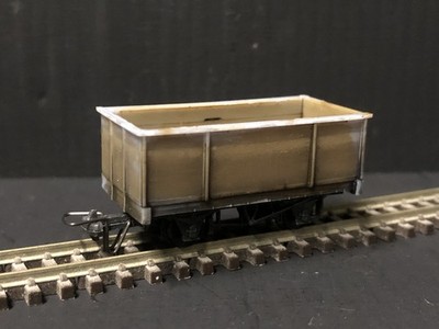 OO9 Schmalspur Muldenkipper Kit für Peco NR-121D 10ft WB Chassis Resin Body