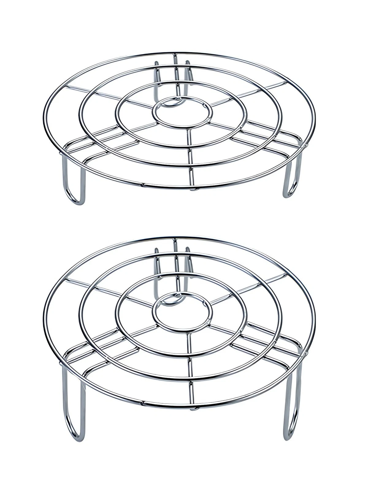 Cooling Rack Set of 2 Dia 6.3" Round Steamer Rack Stainless Steel Cross Wire ...
Opens in a new wind