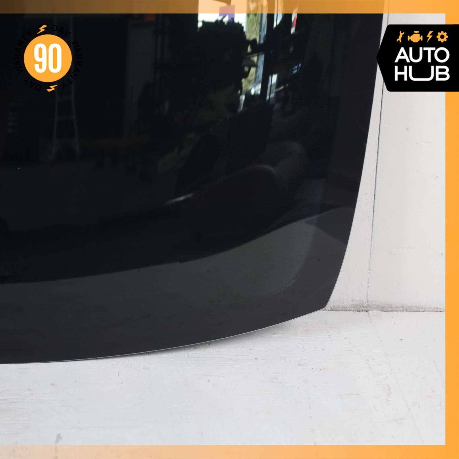 12-17 Bentley Continental GT Coupe Rear Windshield Wind Shield Glass OEM 73k