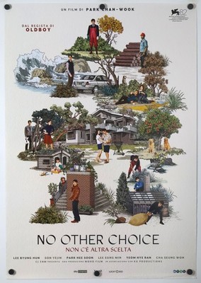 No Other Choice -  original movie poster INTL IT one-sheet - Park Chan-Wook