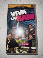 Viva La Bam Vol. 3 Unrated UMD PSP Tested Working Free Shipping