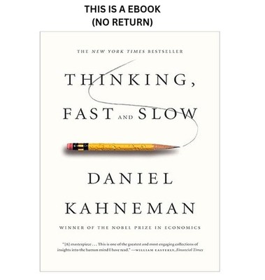 Daniel Kahneman Thinking, Fast and Slow 2013