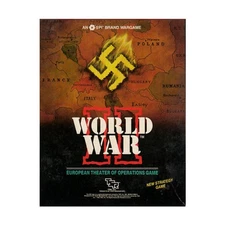 SPI World War II - European Theater of Operations Boxed Game VG/EX
