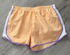 Big Kids GirlsNike Dri-Fit Running Sz XL Tempo 3" Peach Purple Shorts 848196-734