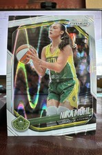 2025 Panini Prizm WNBA - Nika Muhl #127 White Seismic Prizm Storm