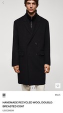 Sale: Mango Men s Double breasted wool coat