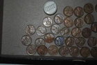 Mostly EF Lincoln Wheat Penny Cent 1935 D 1 ROLL RL10