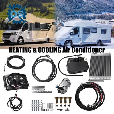 12V Electric Cool&Heat Universal Underdash Air Conditioner DC Auto Car A/ C Kit