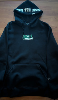 DGK FTW Men's Black Graphic Print Pullover Hoodie L Hooded