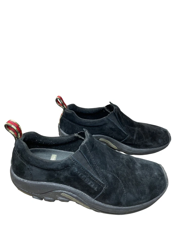 Merrell Moc Jungle Midnights Hombres Negro Gamuza Informal Zapatos sin cordones Talla 9.5 SKU 93 Foto 4 de 4