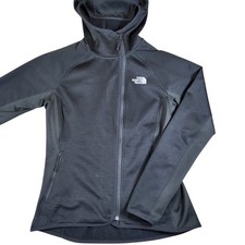 The North Face Womens Black Full Zip Hoodie Jacket Medium Activewear