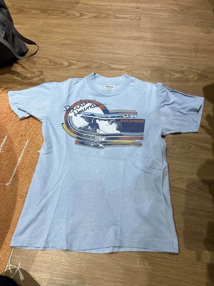 Camiseta de surf vintage Salomon años 80 Gorpcore rara Foto 2 de 4