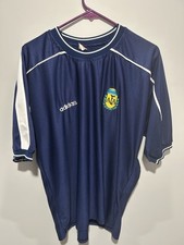 Vintage Blue and White Adidas Size L Or XL Short Sleeve Argentina Soccer Shirt