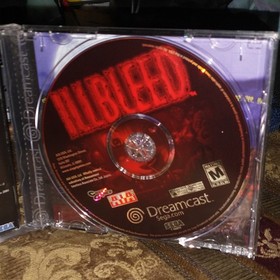 SEGA Illbleed Sega Dreamcast Survival Horror 2001 NTSC-U/C M w/ Case & Manual
