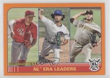 2021 Topps Big League Best Orange Dinelson Lamet Yu Darvish Trevor Bauer my8