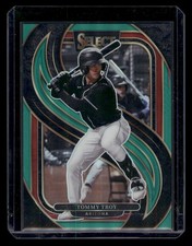 2025 Panini Select #193 Tommy Troy Green Prizms #/5